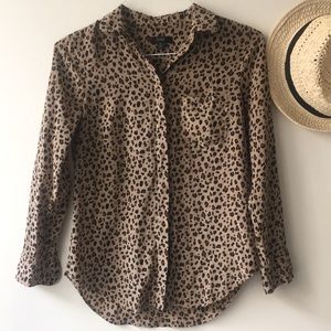 J. Crew  silk shirt